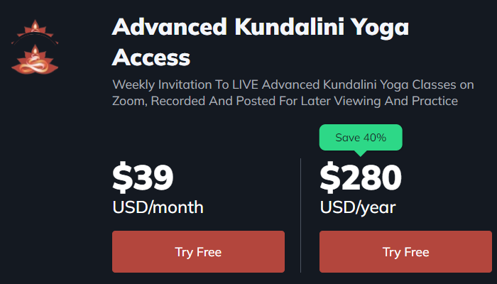 Advanced Kundalini Yoga Access