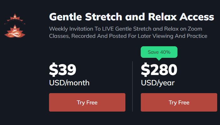 Gentle Stretch and Relax Access